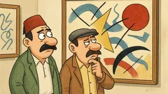 Vic: Mujo in Haso na razstavi slik