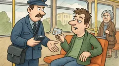 Vic: V tramvaj vstopi kontrolor ...