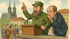 Vic: Fidel Castro šteje Čehe po rumu