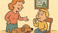 Vic: Mami vpraša Pepčka o bonbonu