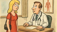 Vic: Blondinka pride k zdravniku ...