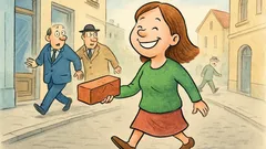 Vic: Sprehajam se z opeko v roki