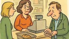 Vic: Prodajalka potoži svoji prijateljici