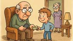 Vic: Ivica se pogovarja z dedkom…