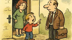 Vic: Peričev oče pride domov iz službe