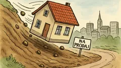 Vic: Prodajam hišo na plazišču ...