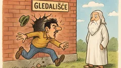 Vic: Mujo zasliši zvok ob zidu