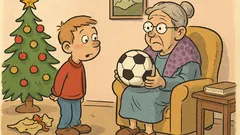 Vic: Pepček, kaj si babici kupil?