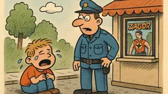 Vic: Policist vidi jokajočega dečka