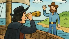 Vic: Ko je Kolumb prvič zagledal Ameriko