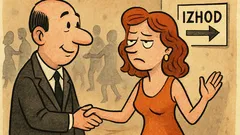 Vic: Moški na plesu: »Hvala za ples!«