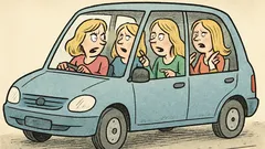Vic: Štiri blondinke v avtu?