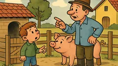 Vic: Zakaj ima prašič leseno nogo?