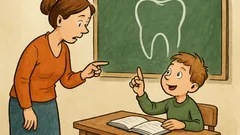 Vic: Učiteljica vpraša Marka o zobeh