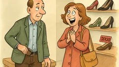 Vic: Par v trgovini s čevlji