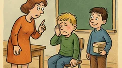 Vic: Učiteljica reče Perici: dajati in jemati