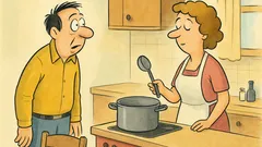 Vic: Draga, kaj bo za kosilo?