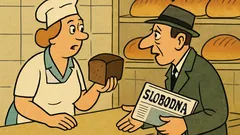 Vic: Prosim, četrt hlebca in »Slobodna«