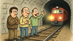 Vic: Pesimist vidi temo v predoru ...