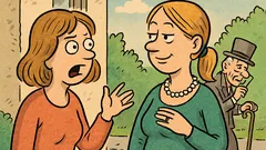 Vic: Pogovarjata se dve prijateljici o ženinu