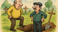 Vic: Mujo, jaz sem že v grobu!