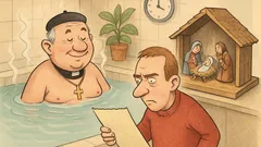 Vic: Župnik med adventom odide v toplice