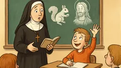 Vic: Učiteljica v krščanski šoli vpraša otroke