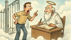 Vic: Pred vrati nebes stoji jezen moški