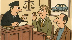 Vic: Na sodišču sodnik vpraša pričo…