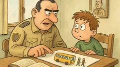 Vic: Pandur junior se uči negativna števila