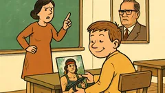 Vic: Učiteljica vpraša Perico o vojščaku