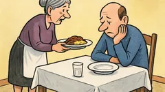 Vic: Tašča prinese zetu večerjo, on reče…