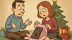 Vic: Mož vpraša ženo, kaj za božič