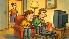 Vic: Študent pride domov igrat s bratom