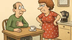 Vic: Mož reče ženi: »Draga, nizek pritisk…«