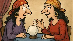 Vic: Srečata se dve vedeževalki...