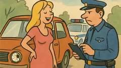 Vic: Policist ustavi plavolasko zaradi luči