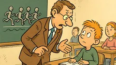 Vic: Učitelj pokliče Pepčka k tabli…