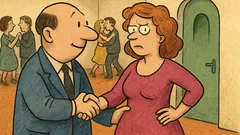 Vic: Moški pristopi k dekletu na plesu...