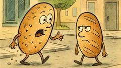 Vic: Po ulici hodita dva kruha...