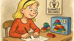 Vic: Blondinka piše Guinnessu o Lego rekordu