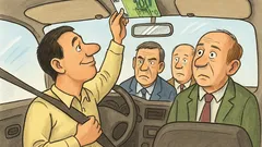 Vic: Črnogorec prvič opravlja vozniški izpit