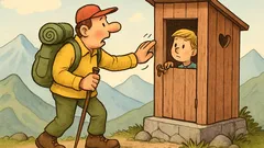 Vic: Planinec potrka na vrata koče