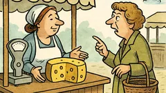 Vic: Na tržnico pride ženska po sir