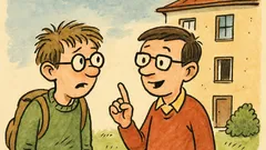 Vic: Pogovarjata se dva piflarja...