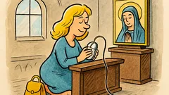 Vic: Zakaj plavolaska odnese miško v cerkev?