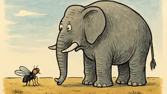 Vic: Kaj dobite, če križate muho in slona?