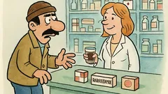 Vic: Vstopi Mujo v lekarno in reče