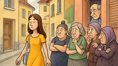 Vic: Suljina punca gre po ulici...