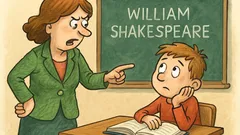 Vic: Učiteljica sprašuje o Shakespearu